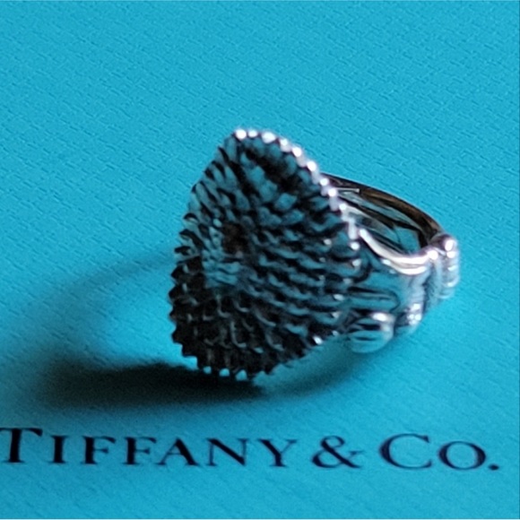 1885 Tiffany & Company Dandelion Spoon Ring 62 🎁 - Picture 4 of 14